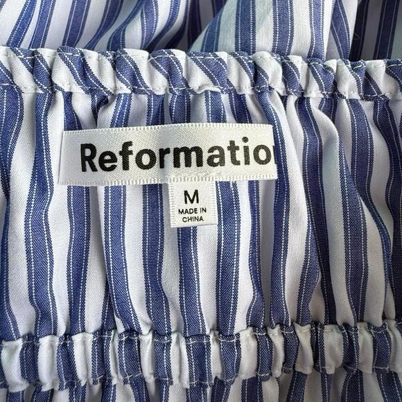 Reformation Kathleen Dress, White, Small. - Picture 7 of 9